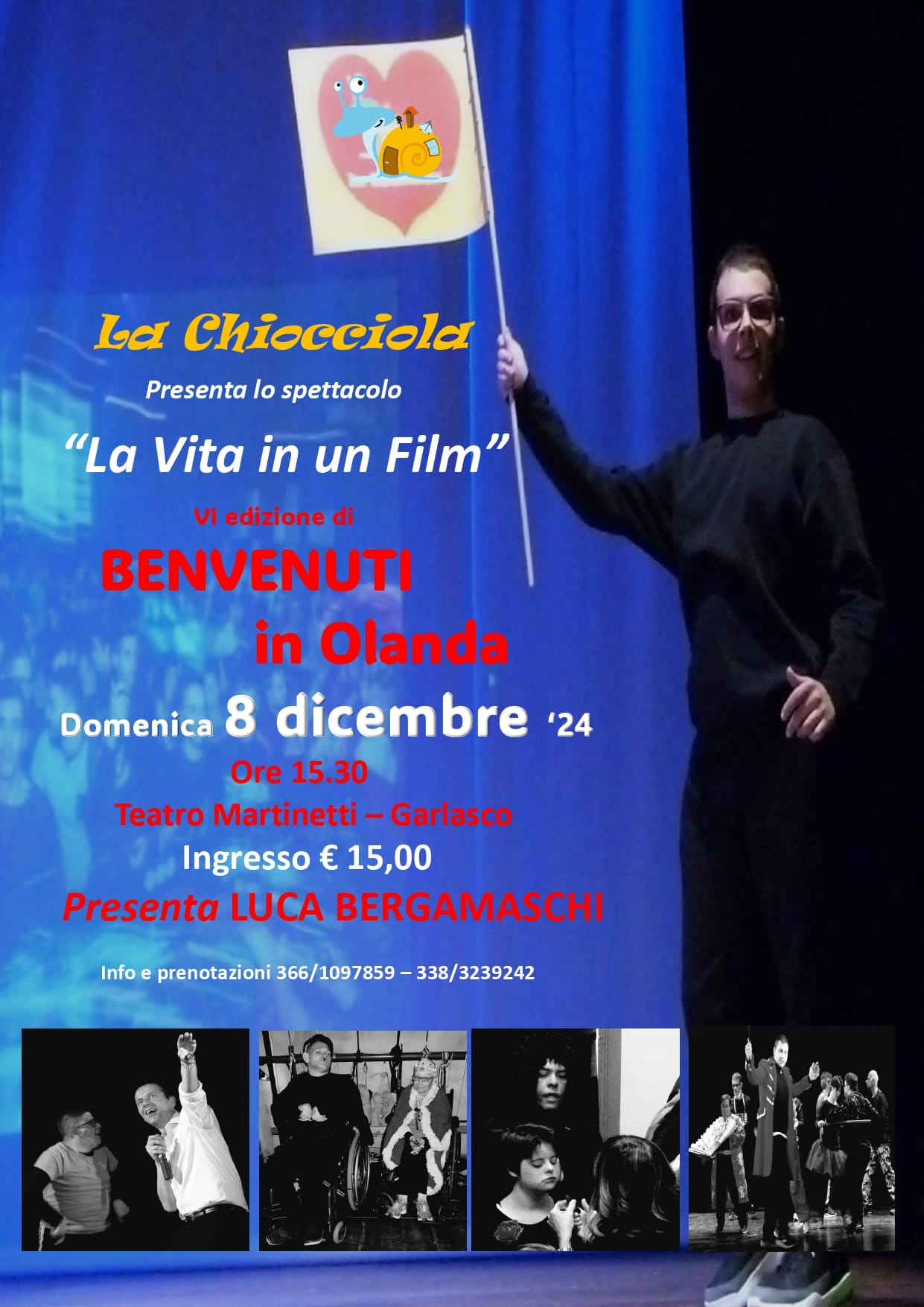 TUTTO ESAURITO PER LO SPETTACOLO DI NATALE DELL’8 DICEMBRE!