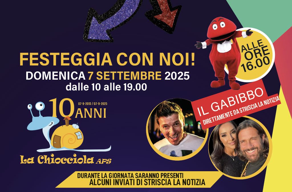 La Chiocciola festeggia 10 anni!