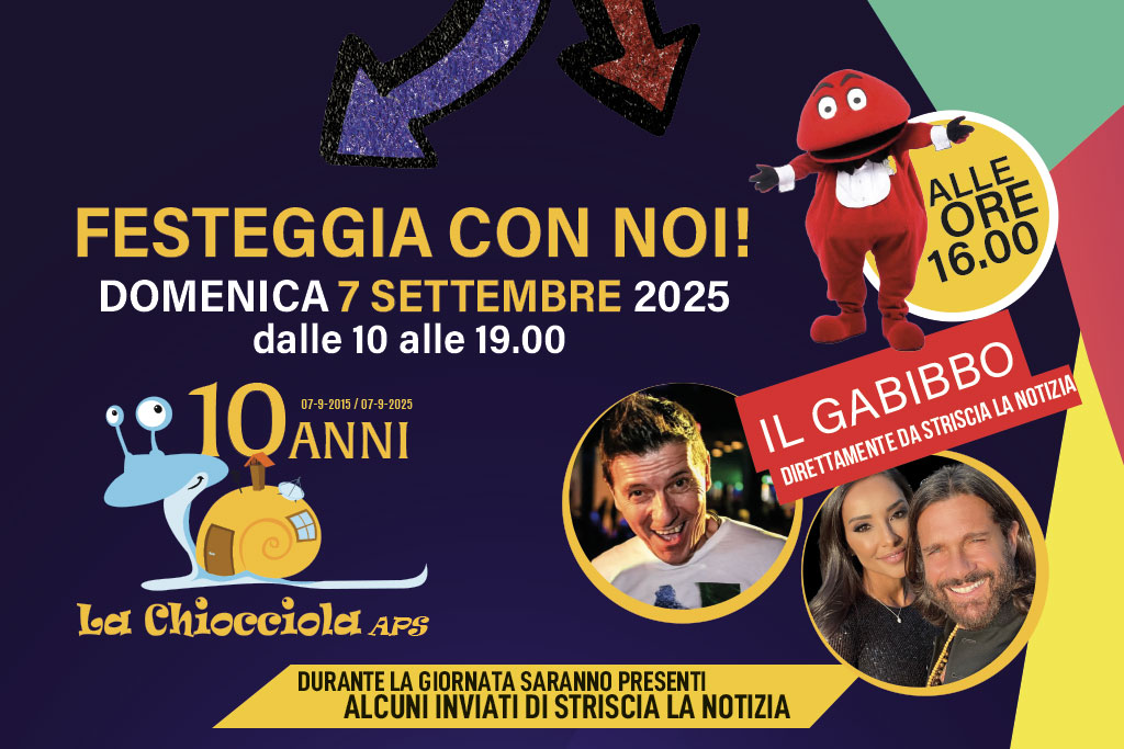 La Chiocciola festeggia 10 anni!